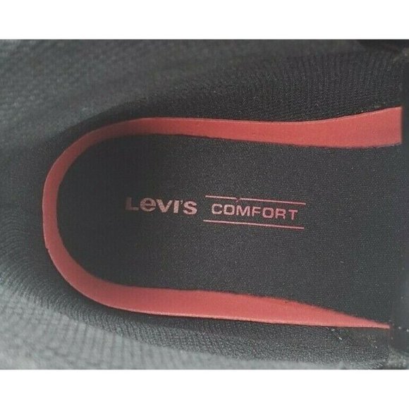 Men Black Levis Strauss & Co Comfort Denim Boots Style 51837501A Size 12 - Picture 12 of 12